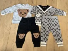 クマ NY トレーナー セットアップ 70cm