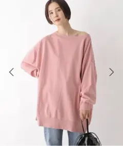 LEPSIM 2WAYオフショルプルオーバー