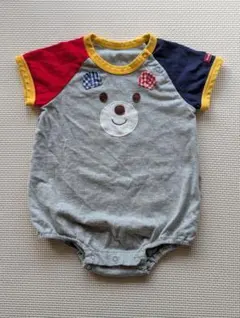 ホットビスケッツ　顔ドンロンパース 70-80