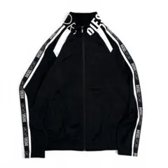 DIESEL　トラックジャケット DIESELSPORT Dロゴ Y2K　黒 M