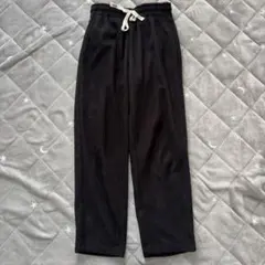 ダークエンジェル 裏起毛 テーパードパンツ Mサイズ 黒