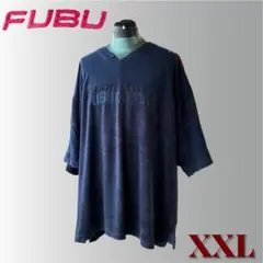【超希少】90s FUBU パイル地 フットボールTシャツ B系 Y2K 2XLのサムネイル
