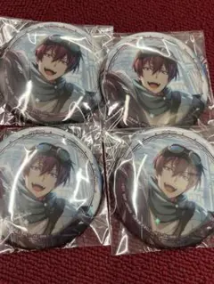 アイドリッシュセブン アイナナ ホログラム缶バッジ 狗丸トウマ　4個セット