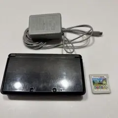 ニンテンドー3DS 本体 コスモブラック どうぶつの森 セット