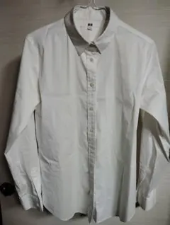 UNIQLO ホワイト 長袖シャツ L