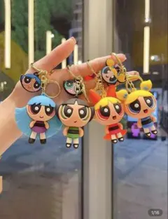 新品◇ パワーパフガールズ マスコットキーホルダー