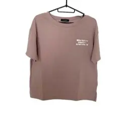 レディース　Vandash ロゴTシャツ　パープル系　Lサイズ