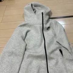 Nike フルジップ フード付きパーカー S グレー
