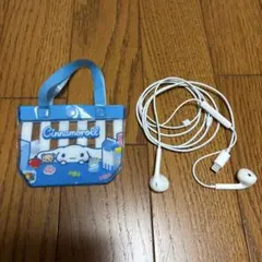 シナモロール ビニールミニバッグ イヤホン セット