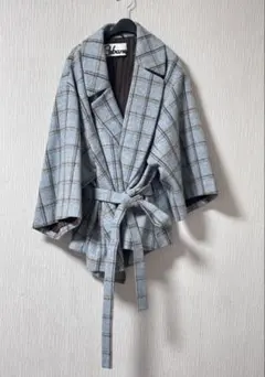 Cabana カバナ チェック柄 ショートコート ジャケット