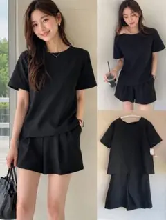 新品タグ付 ZARA オールインワン 黒 XS