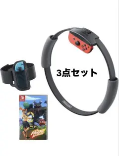 Nintendo Switch Ring Fit Adventure 3点セット