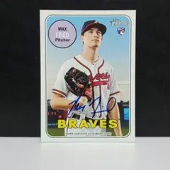 Max Fried RC 直筆サインカード Topps Heritage