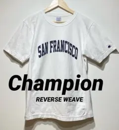 Champion リバースウィーブ Tシャツ XL 白 サンフランシスコ