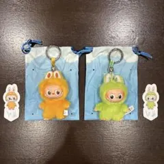 ［即発送］PIN FOR LOVE Y オレンジ V グリーン 2体セット