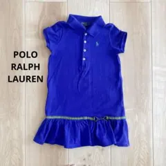 ポロラルフローレン 半袖ワンピース トップス ポロシャツ 110cm 女の子