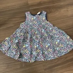 H&M ベビーワンピース　花柄　6-9m