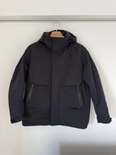 ユニクロ +J ハイブリッドダウンオーバーサイズパーカ L ブラック