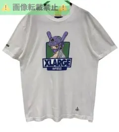 コラボ】XLARGE FR2 大人気 バイカーガール ワンポイント Tシャツ 
