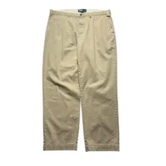 ポロラルフローレン ビンテージ ポロチノ ワイドパンツ スラックス ベージュ