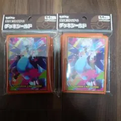 新品未開封 デッキシールド メガリザードンX スリーブ プロテクター2セット