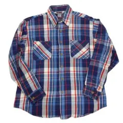 80s USA製 BIG MAC ネルシャツ ビッグマック チェック柄 帯タグ