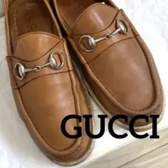 GUCCI ホースビットローファー アイボリー 白40.5 25.5cm - メルカリ