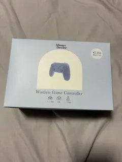 3COINS(スリーコインズ)新品未使用 ワイヤレスゲームコントローラー ブルー