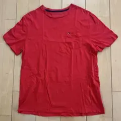 【美品】Tommy Hilfiger レッド Tシャツ