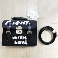 mana様ご専用 コムデギャルソンガール ペイント サッチェルバッグ ブラック comme des garçons GIRL ハンドペイント サッチェルバッグ - メルカリ