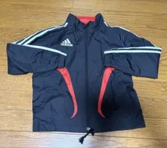 adidas ウィンドブレーカー ブラック　130