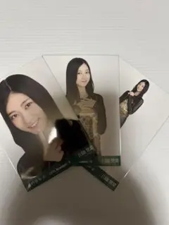 川端晃菜 スカーフ 3種コンプ 乃木坂46 生写真