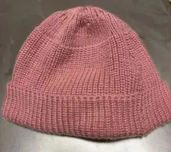 LEUCHTFEUER ロイトフォイヤー ピンク ビーニー ニットキャップ