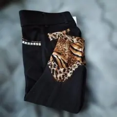 Horka キュロット US 6 レオパード柄
