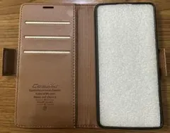 手帳型ケース ブラウン