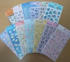 ♥サンリオ♥ぷくっとシール１３枚セット（ダイソー）