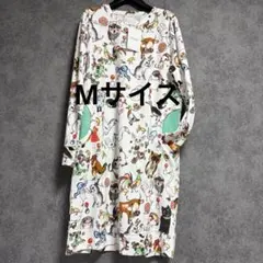 新品　ツモリチサト　ユニークな動物&おやゆび姫柄ワンピース・ルームウェア　M①
