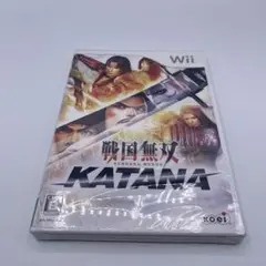 ま*ん様 【オークション新品未開封、未開封】戦国無双 KATANA Wii ソフ