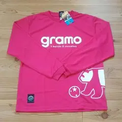 gramo 長袖シャツ ピンク パンダ柄のサムネイル