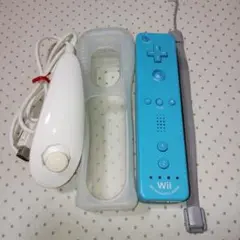 wiiリモコンプラス　青　フルセット