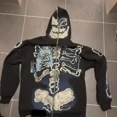 cactus jack x fragmentジップアップパーカー