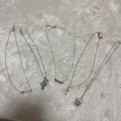 キッズ ネックレスセット 5点