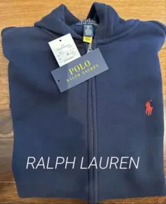 【新品同様】現行タグ　Polo Ralph Lauren ネイビー パーカー