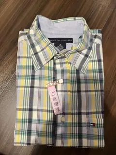 TOMMY HILFIGER 半袖シャツ Mサイズ チェック柄M