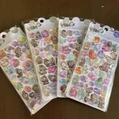 ４枚セット　ラブブ　ウォーターシール　ボンボンドロップ