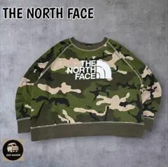 THE NORTH FACEノースフェイス 雰囲気系カモフラスウェット極フェードのサムネイル