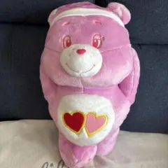 ケアベア　すやすやBIGぬいぐるみ　ぴんく