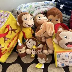 【まとめ売り】おさるのジョージ ぬいぐるみ その他