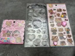 ハローキティ キラキララインストーンシール 日焼けサンリオ　おはじき正規品