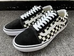 VANS バンズ V36CL+ オールドスクール チェッカー26.5cm